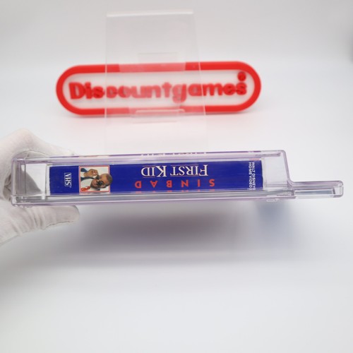 WALT DISNEY'S FIRST KID - RARE DEMO TAPE! CGC GRADED 8.0: 7.5 Case 9.4 Media VHS - Picture 8 of 10