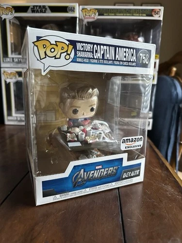 Funko Pop! Vinyl: Captain America (Victory Shawarma) - #758 - Marvel - New