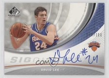 2005 SP Game Used Edition SIGnificance /100 David Lee #SIG-DL Rookie Auto RC 0o9