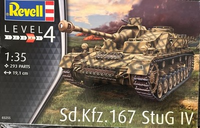 Revell 1/35 Scale Sd. Kfz. 167 Stug IV Model Kit # 03255