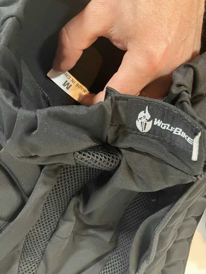 Pantalones cortos de ciclismo acolchados Wolfbike M Foto 2 de 4