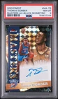 2025-26 Topps Finest Masters Auto Black Geometric RC Thomas Sorber /25 PSA 8