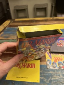 Dr. Mario (Nintendo NES, 1990) CIB completo di scatola bello!