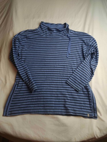T by Talbots Top Womens PL Striped Capsule Wardrobe Elevated Basics Coastal Prep