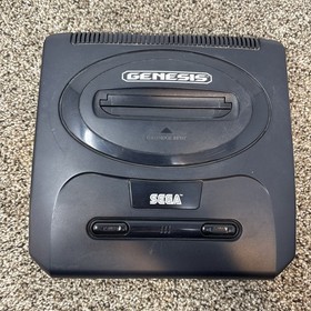 Sega Genesis Model 2 Console System Bundle Cords & Controller Sonic 2 Tested