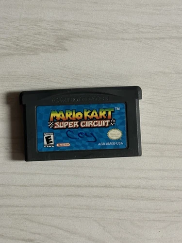 Mario Kart: Super Circuit (Nintendo Game Boy Advance, 2001)- Authentic