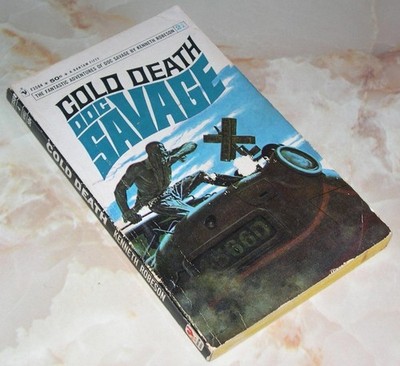 DOC SAVAGE #21, Cold Death by Kenneth Robeson (1968, 1st printing)