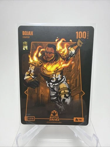 2024 Bo Jackson Battle Arena Bojax Fire S-01/100 Bo Jackson 2024 NSCC Exclusive