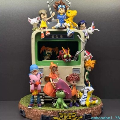 Digimon First Memory Family Portrait 1/8 Statue 15''Anime Figure Collectible Gift
