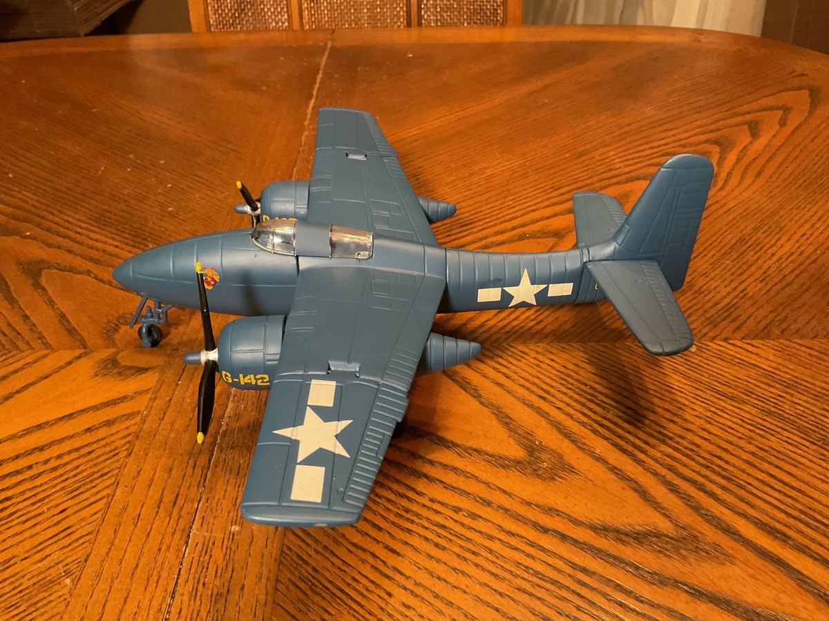 1945 Marines F7F-3 Grumman Tigercat Die-Cast Coin Bank #12001 C4