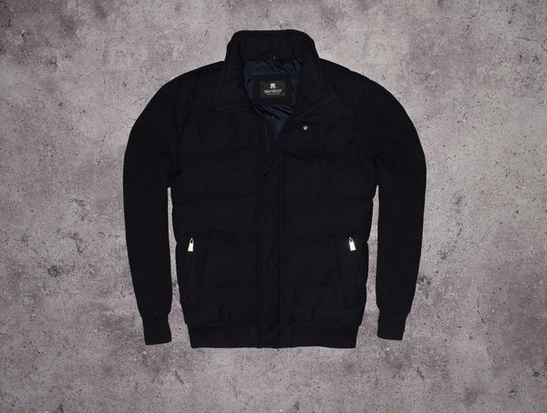 Men Navyboot Hybrid Jacket Black 40