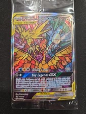 Moltres Zapdos Articuno GX SM210 Pokemon Sun Moon Black Star Promo English NM 