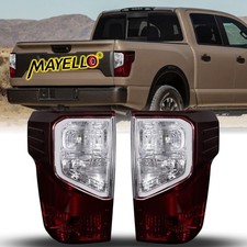 Pair Tail Lights For 2016-2022 Nissan Titan Xd Wutility Bed Smoked Brake Lamps