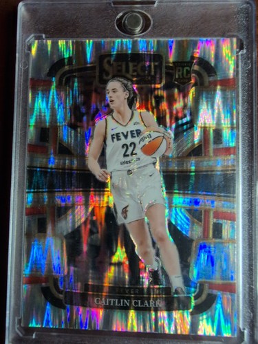 2024 Panini Select WNBA - Concourse Caitlin Clark #72 Silver Flash Prizm (RC)