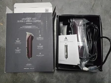 Andis 24485 UltraEdge AGC Super 2-Speed Detachable Blade Clipper Burgundy
