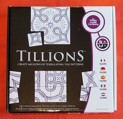 The Happy Puzzle Co. Tillions Logik Familien Brettspiel VOLLSTÄNDIG