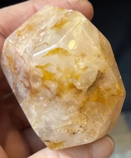 golden healer quartz crystal Freeform Fully Polished Polygone