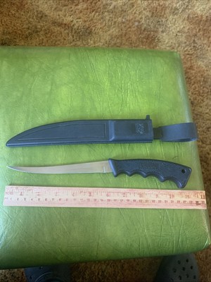 Intruder 6'' Fillet Knife Sharp With Sheath  Super Sharp Non Slip Handles