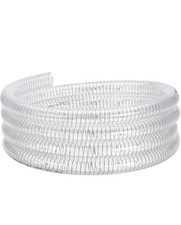 1-1/4"Id-50Ft PVC Reinforced Tubing Steel Wire Suction Flexible Hose Vinyl Tube