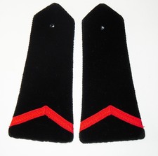 PAIRE D'EPAULETTES SAPEURS POMPIERS - 1° CLASSE  