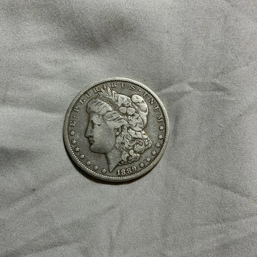 Morgan Silver Dollar $1 Coin 1889 Circulated US 0.9 Fineness