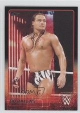 2015 Topps WWE Black Bo Dallas #9 0f8