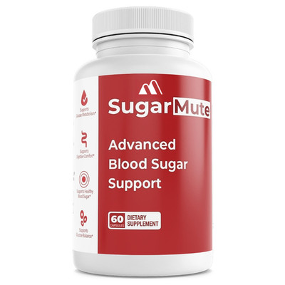 Sugar Mute Blood Health Support SugarMute Dietary Supplement 60 Capsules