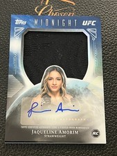 2026 Topps Midnight UFC RC Jaqueline Amorim Rookie Relic Auto Refractor CF18