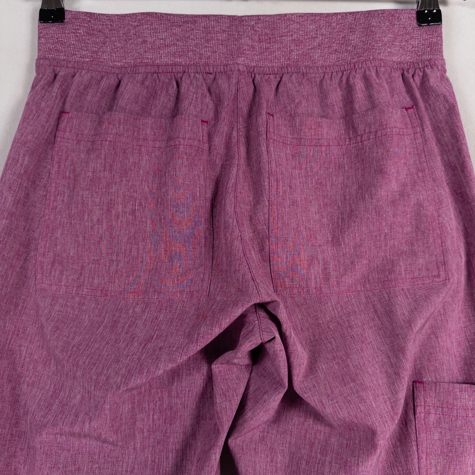 Pantalones Médicos Koi Basics Mujer XS Regular Púrpura Ligeros Elastizados Pull On Cargo Foto 4 de 4