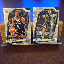 WNBA Prizm Basketball Card Lot 2024 Kayla Thornton Liberty Alysha Clark Aces