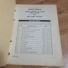 John Deere Gm 2-53 Diesel Engine In Jd Tractor Shop Service Repair Manual Sm2028 John Deere Gm 2-53 Diesel Engine In Jd Tractor Shop Service Repair Manual Sm2028