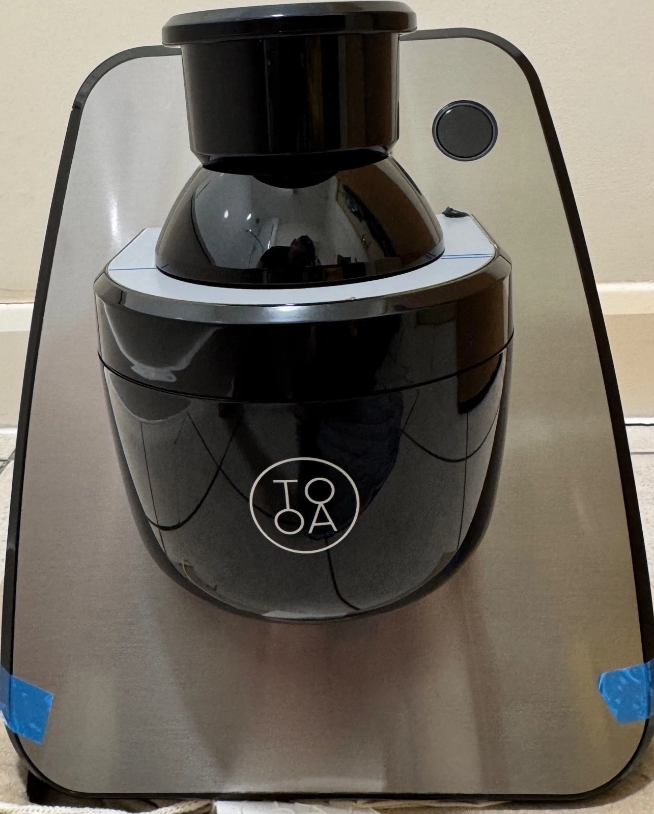 TooA Gelato Machine MA-MI-1002 Nero/Inox UK 450W Made in Italy (Opened Box)