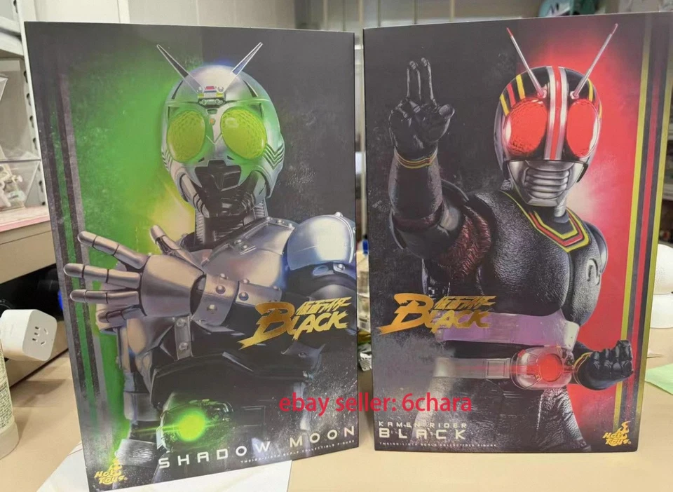 Figuras dobles Hottoys HT TMS158 TMS159 Kamen Rider Black Sun 1/6 Foto 3 de 4