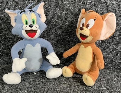 Tom und Jerry Plüschtier Stofftier Set - 2005 Warner Bros. Sammlerstück - Retro Cartoon