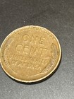 1944 copper penny no mint mark wheat, double die on obverse — photo 2