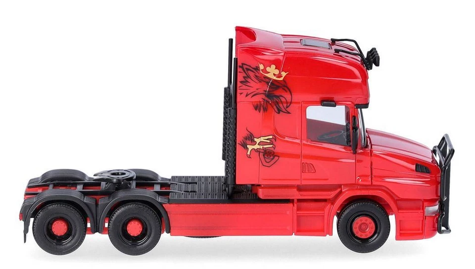 HERPA - Camion solo – SCANIA Hauber - Torpedo Topline 6x4 - 1/87 - HER319423 - Photo 4/4