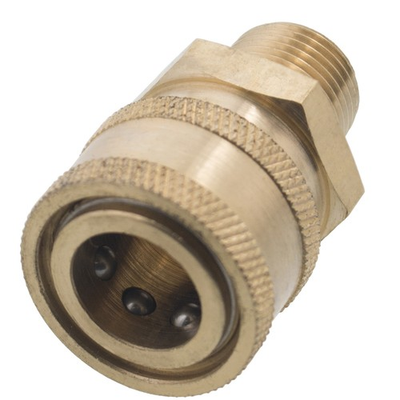 #ad 3 8quot; MPT Male Brass Socket Quick Connect Coupler for Pressure Washer Nozzle $12.99