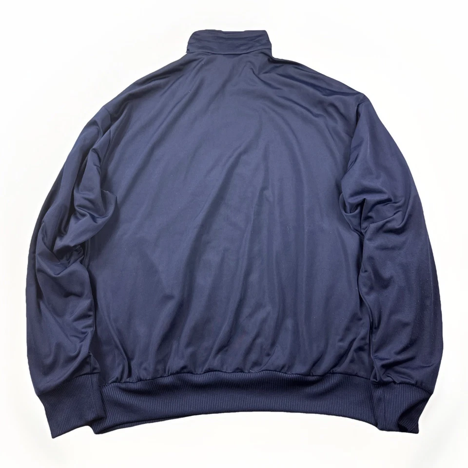 Adidas Originals Trefoil Firebird Track Jacket Men 3XL Navy Blue 3 Stripe - Image 3 of 4