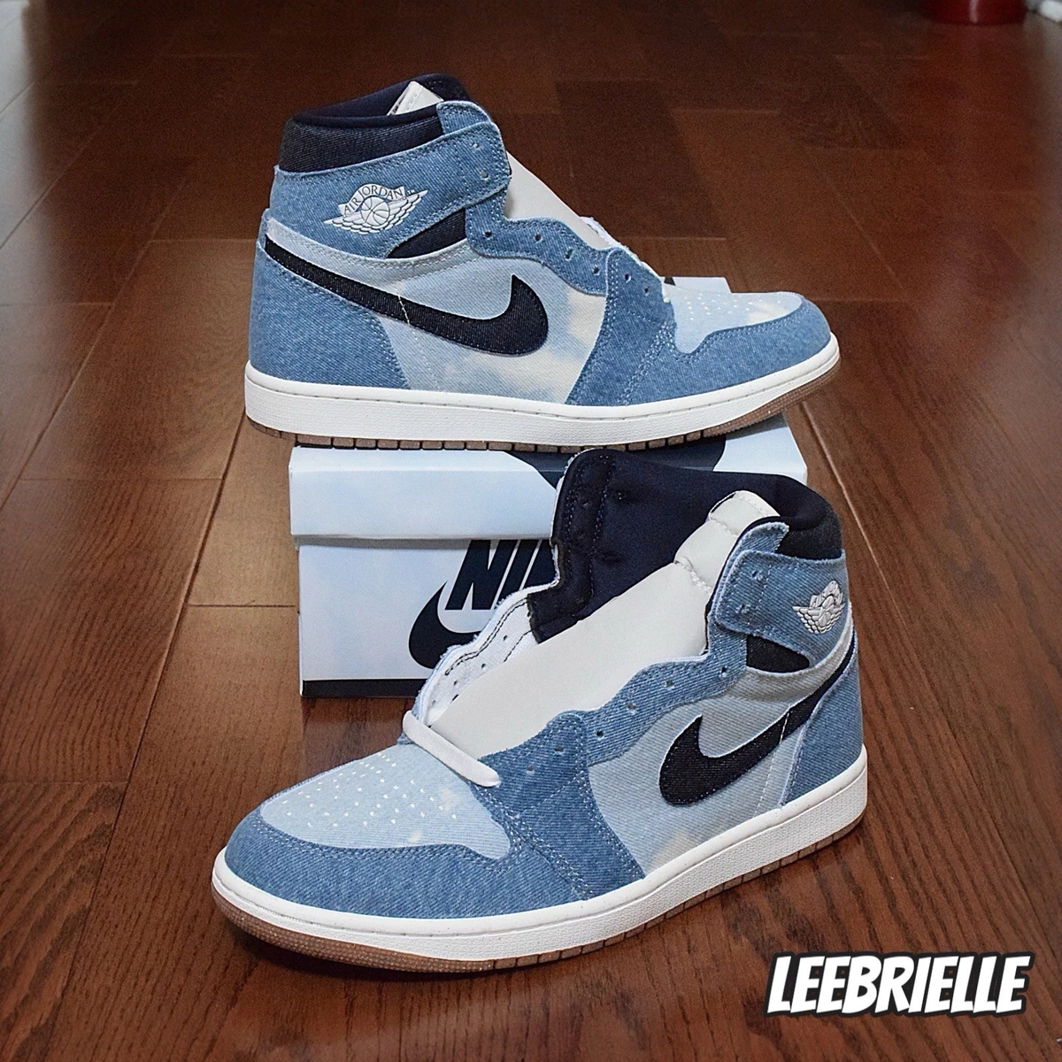 Jordan 1 Retro OG High Denim - огромный выбор по лучшим ценам | eBay