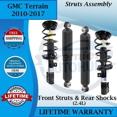 Monroe OEM Front Strut & Rear Shock For 2010-2017 GMC Terrain Lifetime Warranty