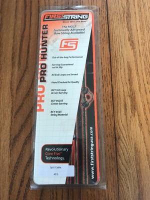 First String PRO Hunter Split Cable 40.5 FL. Orange/ Black Ships N 24h