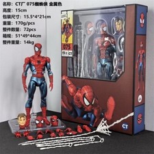 In Stock CT Toys MAFEX n.075 The Amazing Spider-Man fumetto ver. Modellino