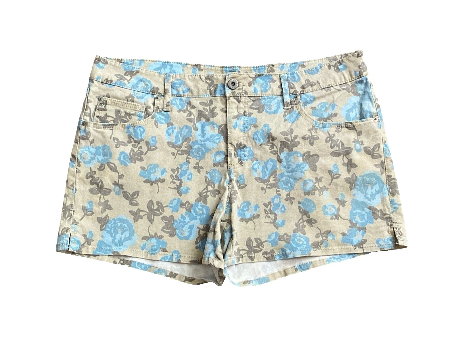 Pantalones cortos florales para mujer Faded Glory