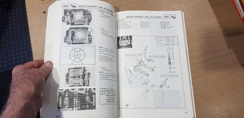 YAMAHA SRX250 MOTORCYCLE FACTORY MANUAL PRINTED AUGUST 1984 - Picture 7 of 16