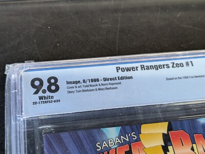 アメコミ　powers 9冊セット Saban's Power Rangers Zeo #1 CBCS 9.8 Graded Comic Image 1996 Todd