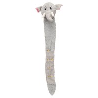 Flamingo Hundespielzeug Hida Elefant Grau 23X12X86Cm Squeaker Snacks PlüSch