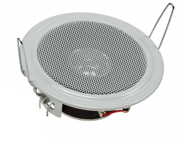 Einbau-Lautsprecher Decken+WäNde Hohlraummontage, Weiß, Ø106Mm, 45 Watt, 8 Ohm-image
