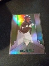 2020 Panini Chronicles Titanium Green Luis Robert Chicago White Sox