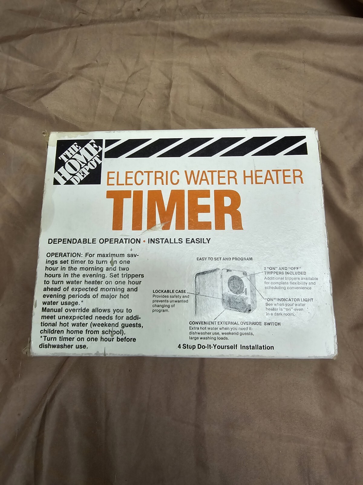 Automatic Electric Water Heater Timer,Home Depot,NeverUsed Good