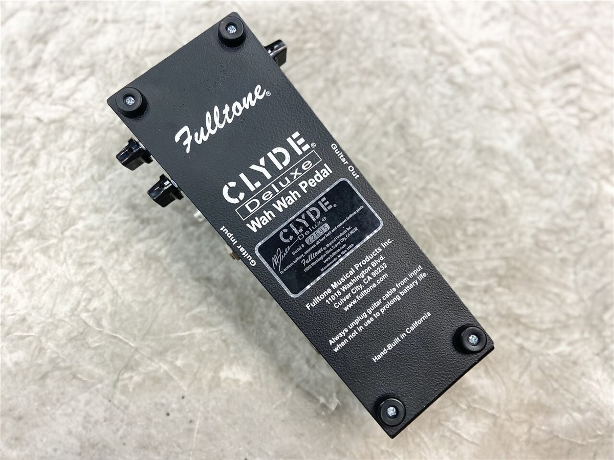 Fulltone　Clyde　Wah　Wah CLYDE DELUXE WAH – Fulltone USA